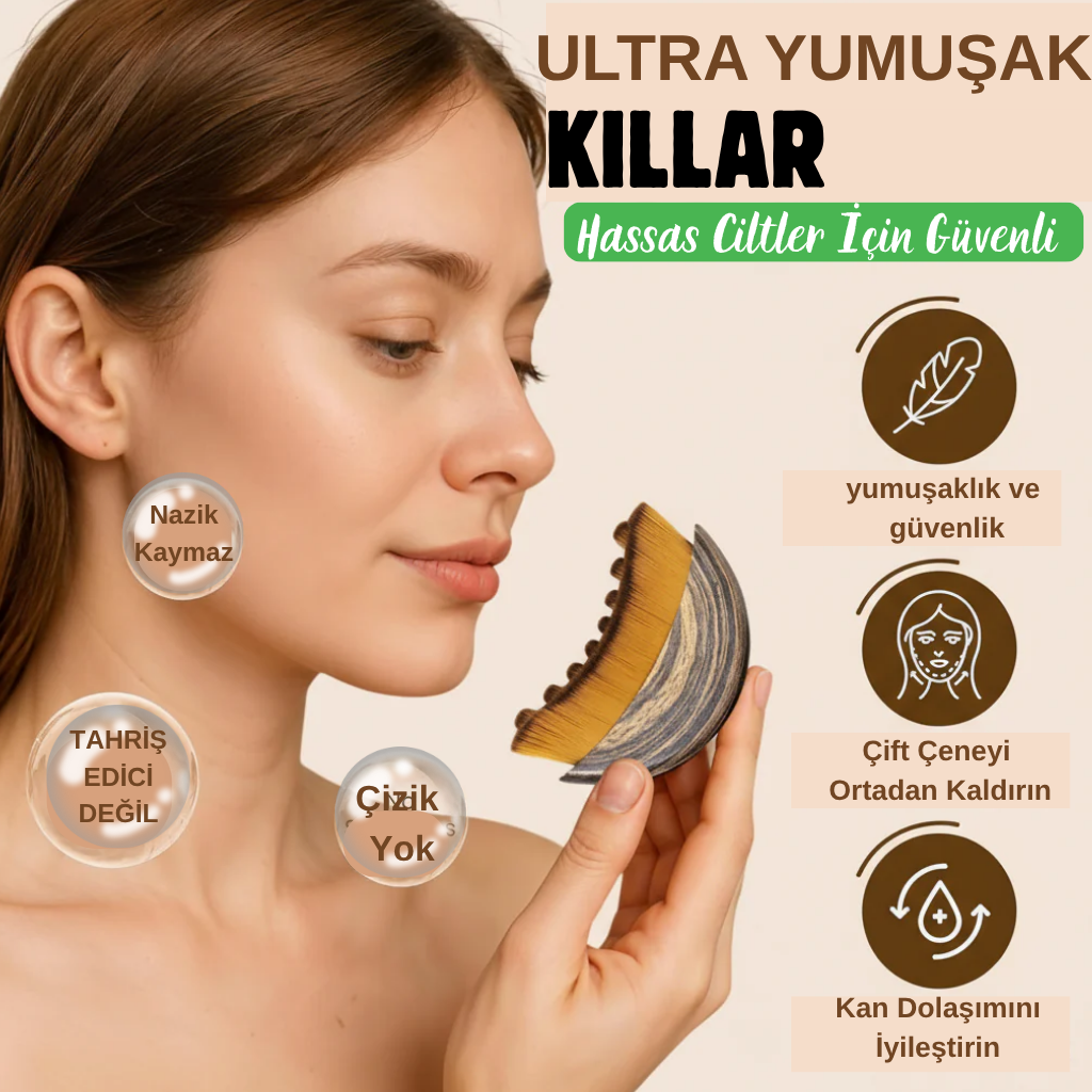 TimelessSkinTR™ Yüz Şekillendirici Fırça